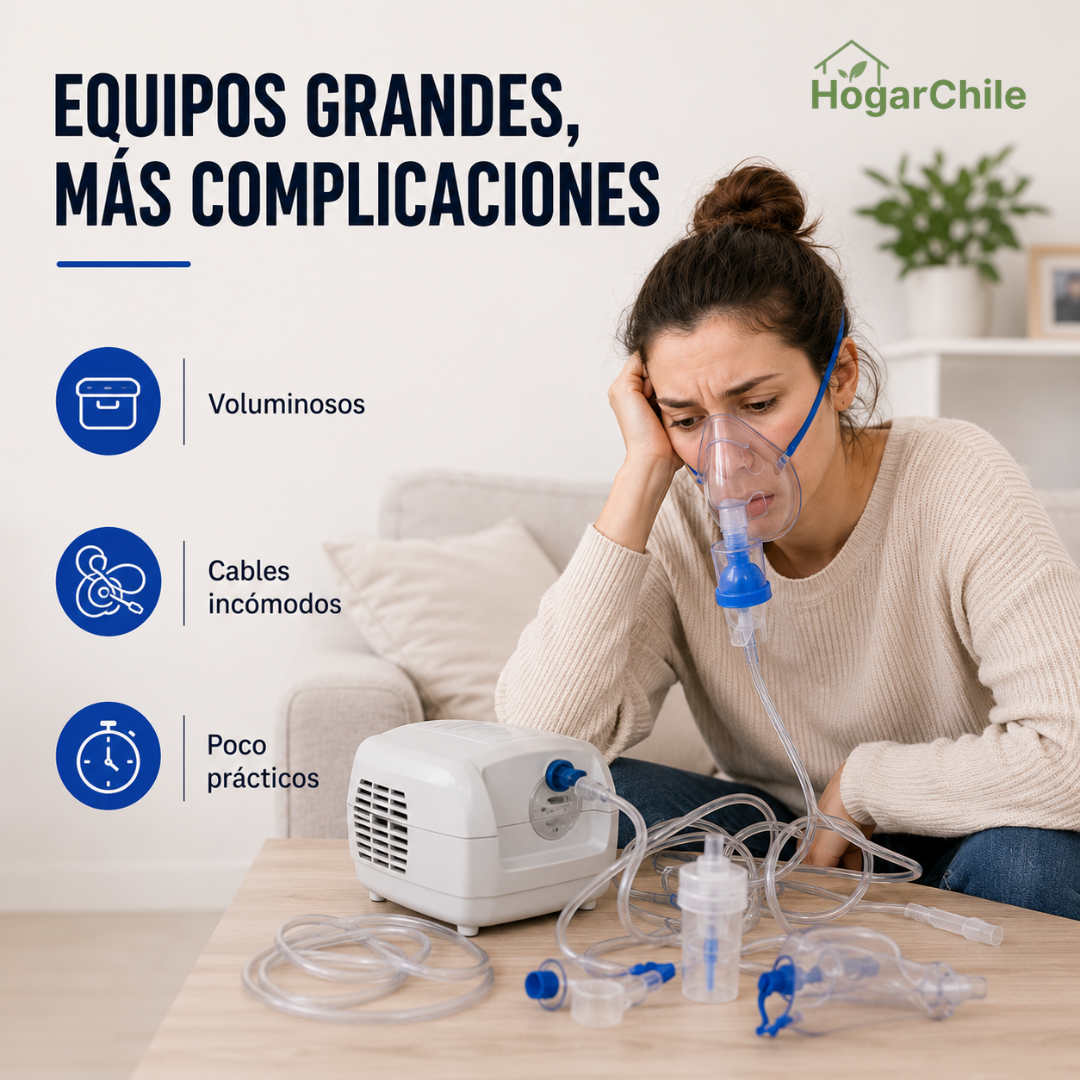 Nebulizador Portátil Premium | Silencioso y Compacto