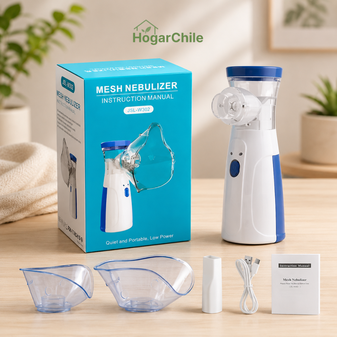 Nebulizador Portátil Premium | Silencioso y Compacto